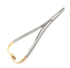 Alicates de colocación elástica Mathieu, soporte de aguja de ortodoncia de acero inoxidable e instrumentos dentales - Product Image 1