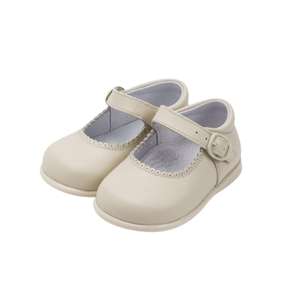 Chaussures de princesse pour filles, chaussures unisexes à bout rond en cuir véritable, fabricant en gros - Product Image 4
