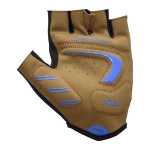 Black <b>half</b> Finger Cycling Gloves Breathable Anti <b>Slip</b> Gel Palm Riding Gloves for Bicycle Outdoor Sports - Product Image 5
