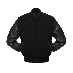 Veste universitaire sur mesure pour homme à manches longues avec logo frontal, imperméable, écologique, broderie professionnelle – Soldes hiver ! - Product Image 1