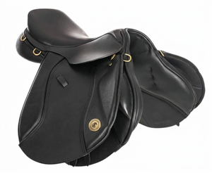 Selles d'équitation anglaises neuves de qualité supérieure, noires, toutes utilisations, tailles 16, 17, 18 pouces, selle anglaise, selle de cheval - Product Image 2