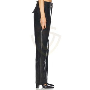 Pantalones de Mujer Transpirables, Ligeros y de Secado Rápido, Venta Caliente 2026, Colores Personalizados, Pantalones de Cuero para Mujer - Product Image 3