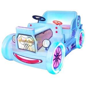 Manège commercial HGR pour voitures, avec carrosserie en plastique renforcé, châssis en fer, démarrage à clé, télécommande et monnayeur - Product Image 6