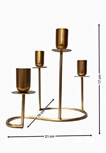 Compassion คอลเลกชัน5ชั้นทำด้วยมือลวดเหล็กเหล็กเชิงเทียนที่ออกแบบคลาสสิกอินเดียตกแต่งบ้านแหวนโคมไฟ - Product Image 4