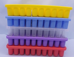 Support pour tubes à essai en plastique à 100 alvéoles, plateau de rangement pour fournitures de laboratoire - Product Image 6