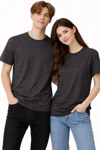 เสื้อยืดผู้ชาย SK Custom ผ้าฝ้าย 100% ทรงปกติ น้ำหนัก 180 กรัม คอกลม แขนสั้น ระบายอากาศได้ดี พิมพ์ลายโลโก้ มีไซส์พลัส ไซส์ใหญ่พิเศษ ไหล่ใหญ่ - Product Image 6