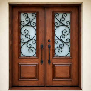 Portes d'entrée en fer forgé de luxe : Designs en fer artisanaux personnalisés pour des maisons élégantes avec une sécurité supérieure - Product Image 1