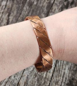 Premium Solid Copper Adjustable Cuff <b>Bracelet</b> for Women's Classic & Fashionable Stylish Everyday Use and Anniversary Gift - Product Image 1