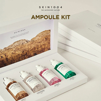 Kit d'ampoules à la Centella de Madagascar 4 pièces – Soin coréen pour le visage, sérum et essence hydratants et anti-rides
