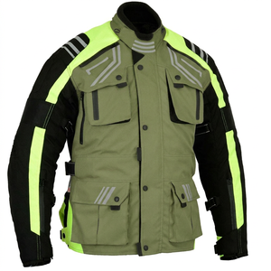 WILDMX Unisex <b>Motorcycle</b> <b>Jacket</b> Full Sleeve Color Blocked Waterproof Quick Dry Breathable All Seasons Riding Gear % Polyester - Product Image 2