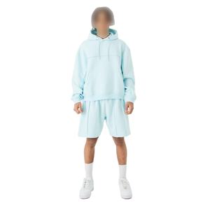 Ensemble d'entraînement brodé de logo personnalisé de qualité supérieure pour hommes Survêtement de style jogging léger et flexible en polaire à coupe décontractée - Product Image 3