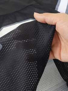 Maillot de football américain pour femme en maille ornée de strass, coupe oversize, style streetwear, col en V, respirant, en polyester, avec numéro scintillant, OEM - Product Image 5