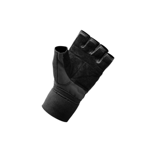 Custom Leather Half Finger Gym Fitness <b>Gloves</b> with Non-Slip Palm for Unisex Use Outdoor Sports & Training Custom Logo Option - Product Image 2
