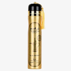 Ambientador DIRHAM GOLD 300ml de ARD AL ZAAFARAN, ambientador árabe original de Dubái para uso en el hogar, la oficina y el coche. - Product Image 6