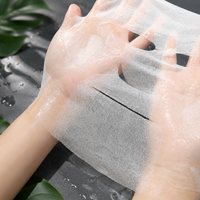 Masque facial en feuille Y284 Lenzing TENCEL 999, texture soyeuse, 25g, substrat de masque sec en Lyocell autrichien haute densité pour une beauté prestigieuse