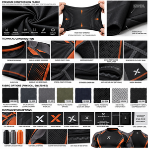 Maillots de protection pour hommes MMA et entraînement |   Bordeaux, bleu, vert, orange, noir, violet |   Fabricant OEM ODM |   Vêtements de sport |   Sublimation | - Product Image 4