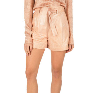 บริการ OEM ขายส่ง กางเกงขาสั้นหนังผู้หญิง ดีไซน์ตามสั่ง ระบายอากาศได้ดี คุณภาพสูง สตรีทแวร์ กันน้ำ สินค้ามาใหม่ รับผลิตแบรนด์ส่วนตัว - Product Image 5