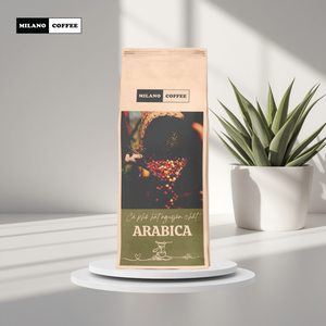 Café Arábica Lam Dong Tostado Ligero en Grano Entero, Bolsa de Papel Kraft de 250g, para Máquina Automática - Product Image 2
