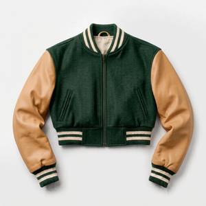Wholesale Womens Letterman <b>Jacket</b> Oversized Fit Wool Blend Chenille <b>Patches</b> for Streetwear Retailers Bulk - Product Image 3