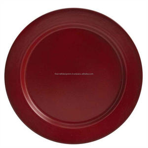 Plato de metal esmaltado redondo de tamaño personalizado para fiestas, vajilla de mesa, diseños personalizables, platos y vajillas - Product Image 5