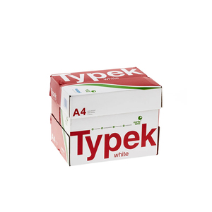 กระดาษถ่ายเอกสาร A4 Typek ราคาถูก จำหน่ายแบบขายส่งและบรรจุภัณฑ์สำหรับส่งออก - Product Image 1