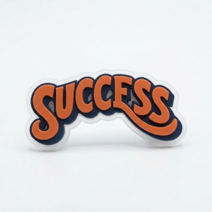 ป้ายยาง PVC แบบนูน 3 มิติ ลาย Success Patch สำหรับติดเสื้อผ้า กระเป๋า หมวก เสื้อแจ็คเก็ต และเครื่องประดับ - Product Image 5