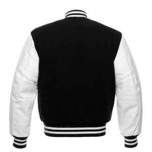 Chaqueta Universitaria Unisex Personalizada con Bordado, Cuello Alto de Lona, Alta Calidad, Logotipo Frontal, Proveedor para Invierno - Product Image 2