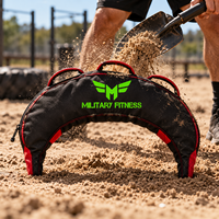 Sac de sable incurvé Cordura Bulgarian Power pour entraînement de force, Cross-Fit, gym et fitness