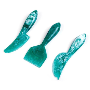 Cubiertos de resina, cubiertos ecológicos, cubiertos reutilizables, cubiertos aptos para alimentos, cubiertos de cocina, cubiertos de mesa, cubiertos para servir, Time 2 Decor - Product Image 1