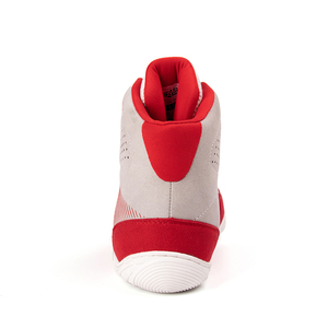 Zapatos de Boxeo con Logotipo Bordado Personalizado, Zapatos de Combate de Gamuza Premium, Equipo de Marca Privada OEM, Zapatos de Boxeo al por Mayor para Clubes de Fitness - Product Image 3