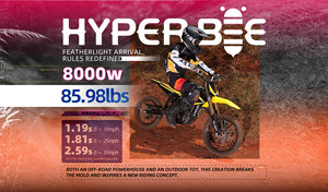<span class=keywords><strong>Moto</strong></span> électrique tout-terrain Surron Hyper Bee 8000W, best-seller 2026 - Product Image 5