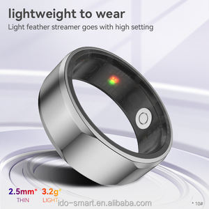 2025 смарт-кольцо от производителя 5ATM водонепроницаемый фитнес и спортивный трекер легкий титановый сплав управление жестами IOS и Android - Product Image 2