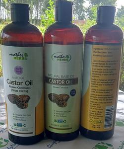 Mayorista de aceite de ricino de la mejor calidad con botellas de etiqueta privada - Product Image 1