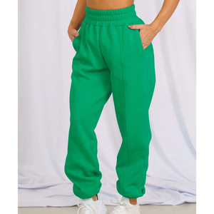 Women Flare Pants Elastic Waist Sport Casual Regular Fit Canvas Gym Fitness Trousers - Product Image 5