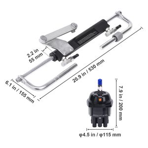 Kit di Sterzo Idraulico Fuoribordo da 90 CV con Pompa e Cilindro, Sistema di Sterzo Idraulico Marino, Pompe per Servosterzo - Product Image 4