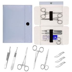 Kits de dissection chirurgicale manuels de la plus haute qualité, microchirurgie, acier inoxydable, certifiés CE, classe I, certifiés ISO13485, 3 ans - Product Image 4
