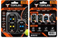 Compteur de points en plastique pour padel et pickleball à bas prix, facile à fixer pour l'enregistrement des points