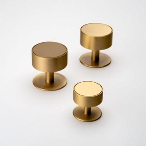 Perillas de latón tipo cono para puertas de gabinetes, de fácil apertura y cierre, diseño personalizable y duradero, herrajes decorativos para ventanas y armarios. - Product Image 4