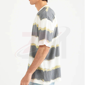 Camiseta Oversize Tie Dye para Hombre, Personalizada, de Algodón, Estilo Urbano, a la Moda, Informal - Product Image 2