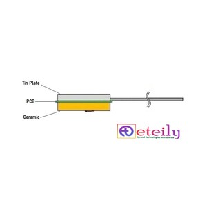 Eteily เสาอากาศแบบแอคทีฟ GPS/Glonass 25*25สาย1.13มม. พร้อมขั้วต่อ UFL ผลิตในอินเดีย - Product Image 3
