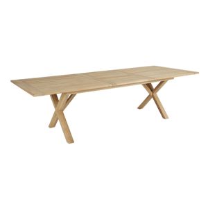 Outdoor Solid Teak <b>Foldable</b> Extendable Waterproof Eco-Friendly Durable <b>Dining</b> <b>Table</b> for Garden and Patio - Product Image 1