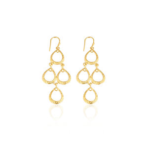 Boucles d'oreilles pendantes ou boucles d'oreilles statement en laiton de qualité supérieure, élégantes, vendues en gros par pièce, taille personnalisable, offre spéciale - Product Image 1