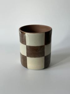 Juego de Tazas de Cerámica Hechas a Mano, Diseño Minimalista con Acabado Mate y Rayas, Decoración para el Hogar, Regalo - Product Image 2