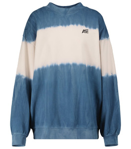 Sweat-shirt à col rond tie-dye pour femme, coupe décontractée, en molleton bouclette, vêtements de détente, sweats à capuche pour femme, vente en gros - Product Image 3