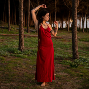 Vestido Maxi Boho, Ropa de Festival Fairycore, Vestido Bohemio con Capucha para Mujer, Atuendo de Fiesta a Precio de Mayoreo - Product Image 2