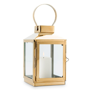 <b>Brass</b> <b>Lantern</b> With Star Cutouts Portable Home Decoration Candle Holder Durable Metal Handmade Candle <b>Lanterns</b> On Sale - Product Image 3