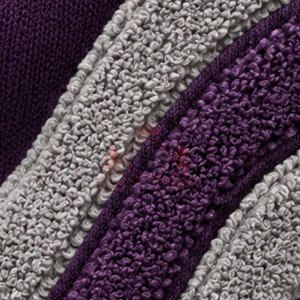 Conjunto Deportivo para Hombre con Capucha y Bloques de Color Morado y Gris, Sudadera Casual de Manga Larga y Pantalones con Bolsillos Laterales - Product Image 6