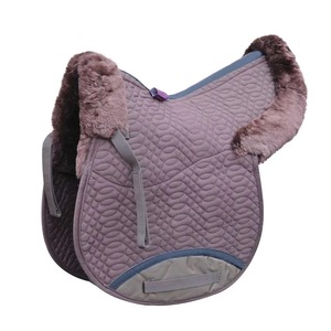 Tapis de selle matelassé avec doublure en peau de mouton et sangles, équipement d'équitation, fabricant Advantage Impex - Product Image 6