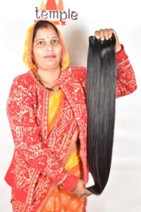 Extensiones de Cabello Remy Indio Genuino de 32 Pulgadas, Ondulado Profundo y Liso, con Cutícula Alineada, Doble Trama, Venta al por Mayor - Product Image 5