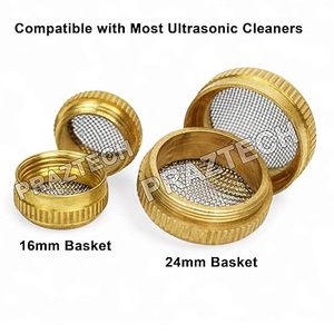 PRAZTECH® 18-Size Clock Winding Key Set | Solid Brass Keys 000–15 | Clock Repair & Winding <b>Tool</b> Kit - Product Image 3